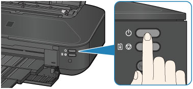 Canon : PIXMA Manuals : iX6800 series : Turning the Printer On and Off