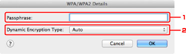 Abbildung: Bildschirm „WPA/WPA2-Details“