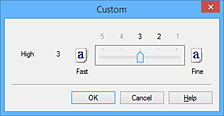 figure:Custom dialog box