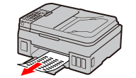 Imagen: Funcionamiento de recepción (recepción automática de faxes)