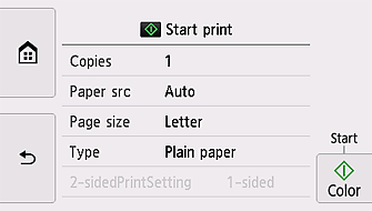 малюнок: екран принтера