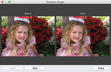 figure: Compare Images window