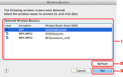 figure: Wireless Routers screen