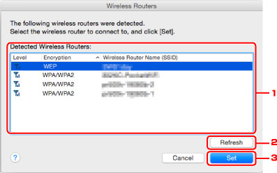 figure: Wireless Routers screen