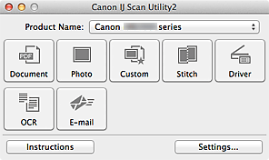Canon : MAXIFY Manuals : MB2300 series : Starting IJ Scan ...