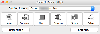 Canon : PIXMA Manuals : MG3000 series : Starting IJ Scan Utility