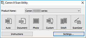 Canon : Inkjet Manuals : G2010 series : IJ Scan Utility Features